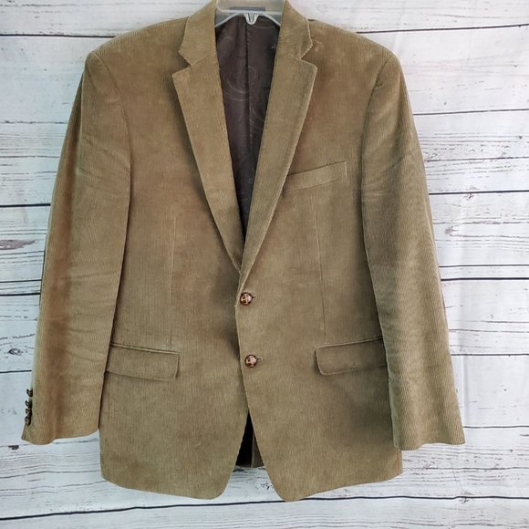 Lauren Ralph Lauren Corduroy Sport Coat 42R Elbow